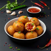 Chilli Garlic Potato Pops